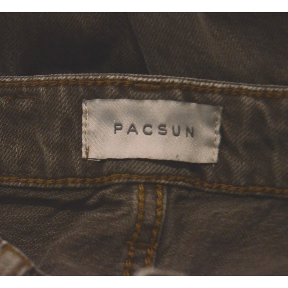Pacsun Women's Size 25 Straight Leg Jeans 90's Boyfriend Brown - Picture 4 of 4